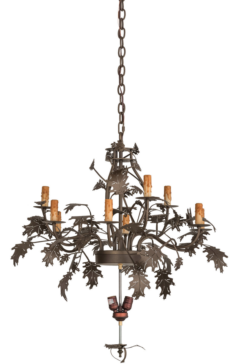 Meyda Tiffany 158684 11 Light Chandelier Hardware, Tyler Bronze