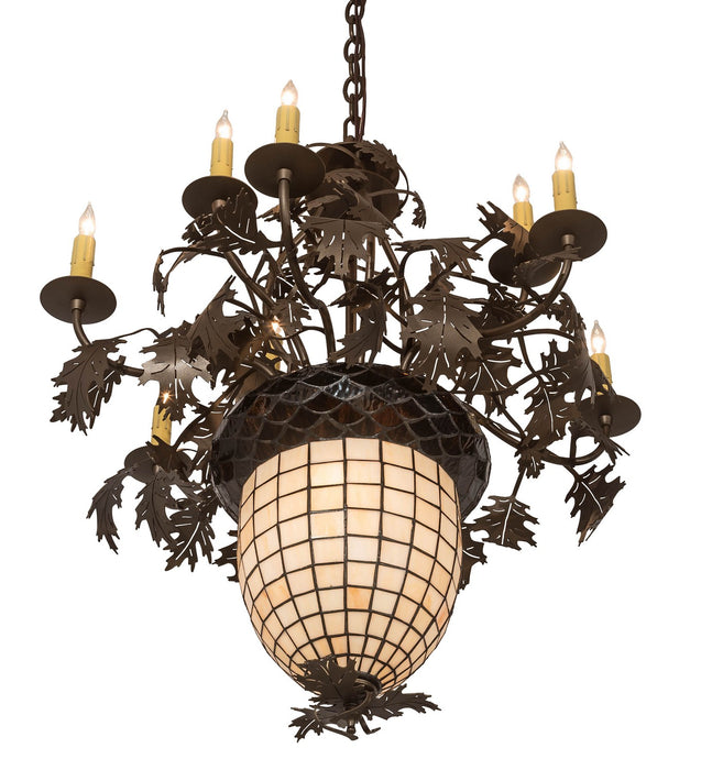 Meyda Tiffany 158685 11 Light Chandelier, Bronze