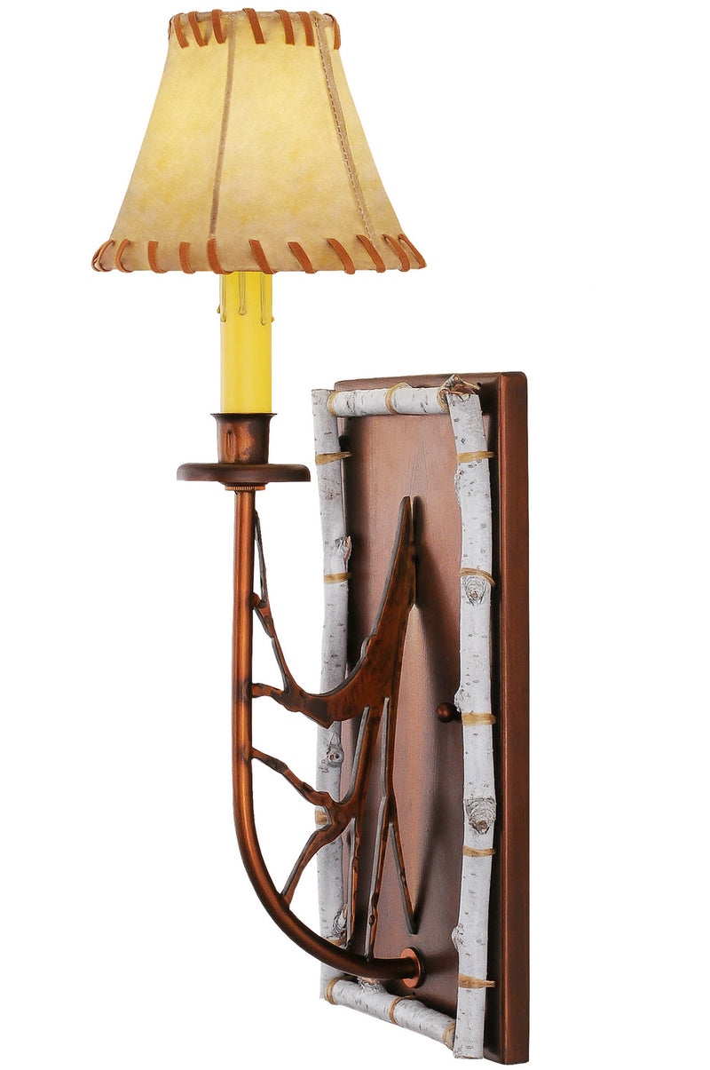 Meyda Tiffany 158727 One Light Wall Sconce, Vintage Copper