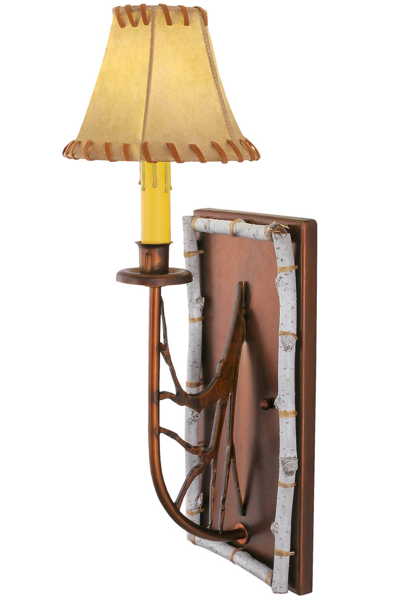 Meyda Tiffany 158727 One Light Wall Sconce, Vintage Copper