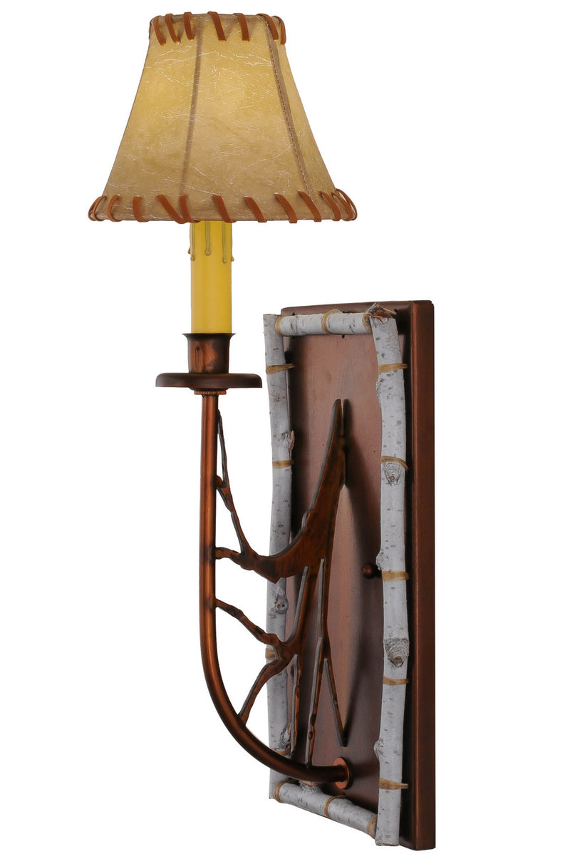 Meyda Tiffany 158727 One Light Wall Sconce, Vintage Copper
