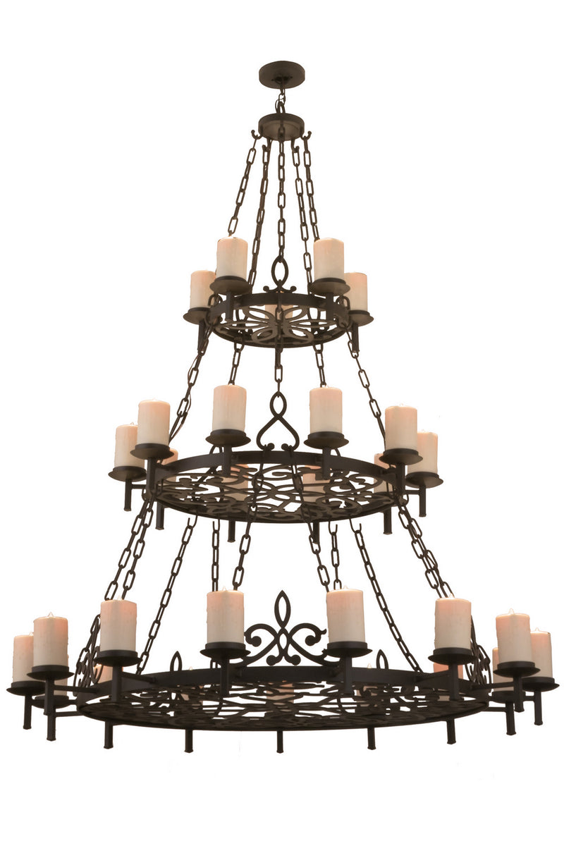 Meyda Tiffany 158764 30 Light Chandelier, Oil Rubbed Bronze