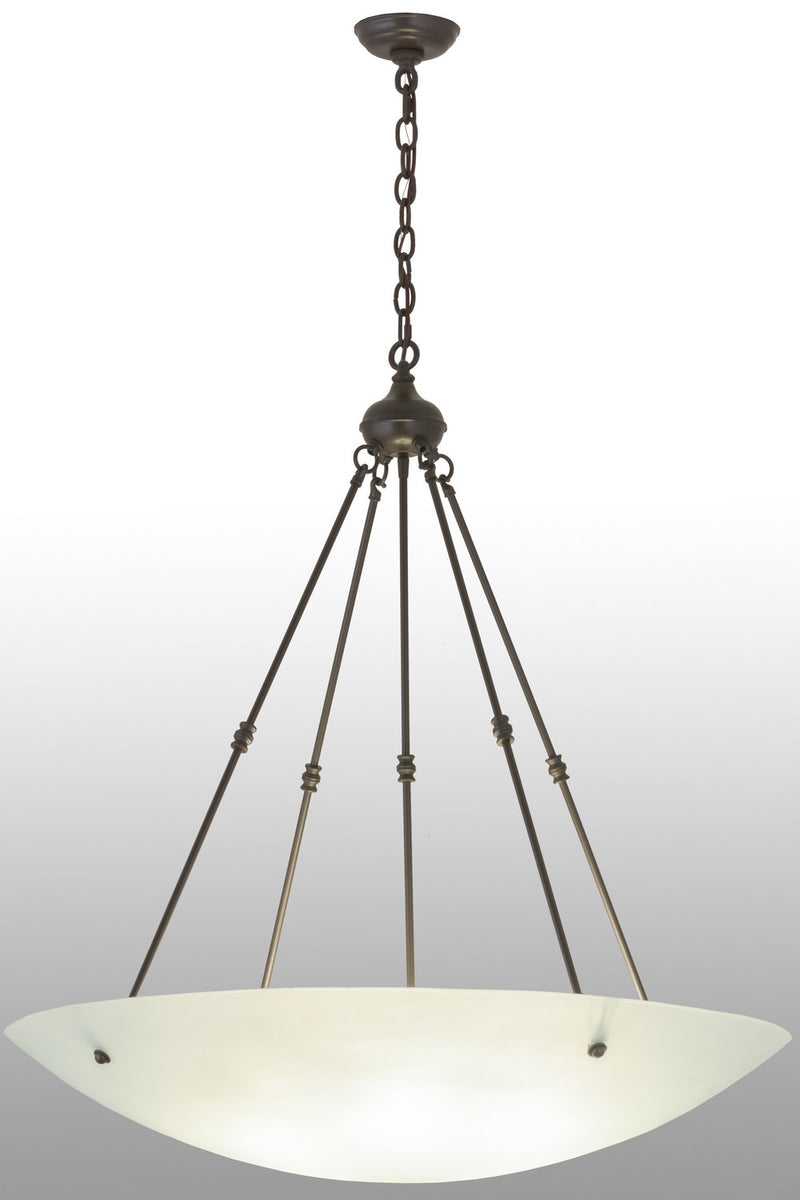 Meyda Tiffany 159145 Six Light Pendant, Timeless Bronze