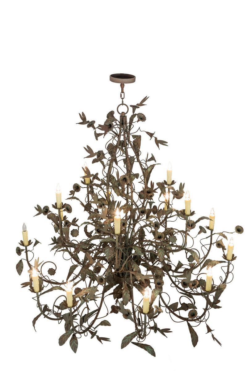 Meyda Tiffany 159623 15 Light Chandelier, Capri