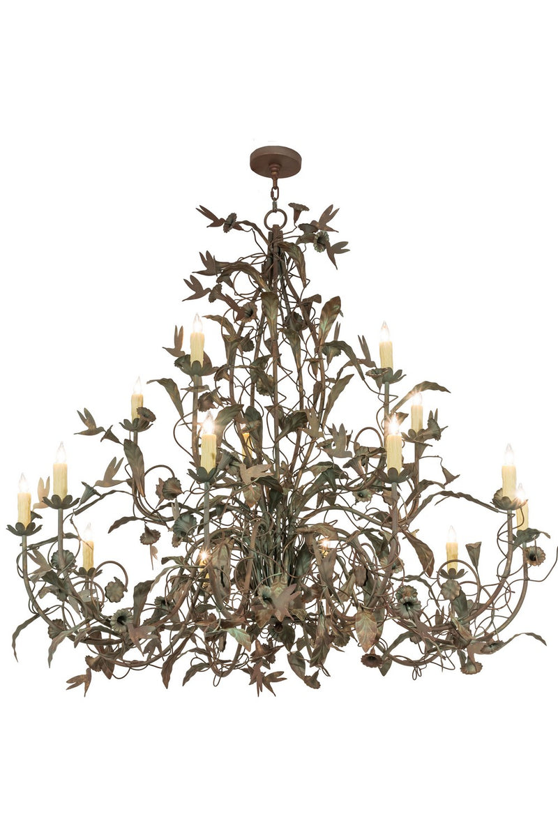 Meyda Tiffany 159623 15 Light Chandelier, Capri
