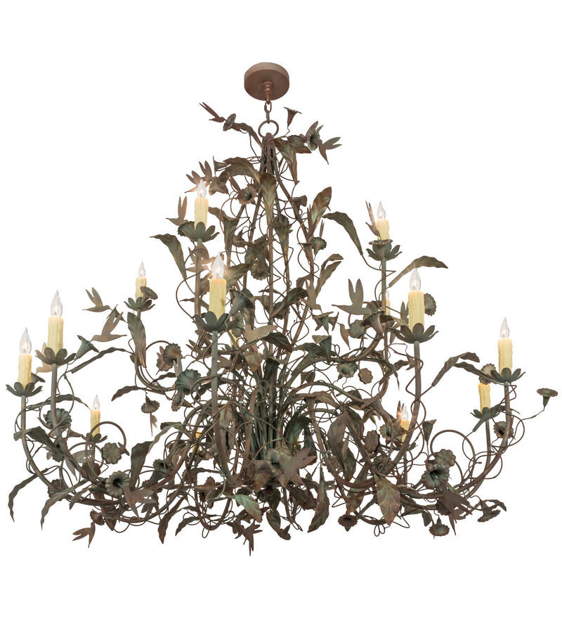 Meyda Tiffany 159623 15 Light Chandelier, Capri