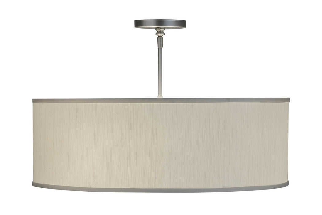 Meyda Tiffany 159665 Three Light Pendant, Nickel
