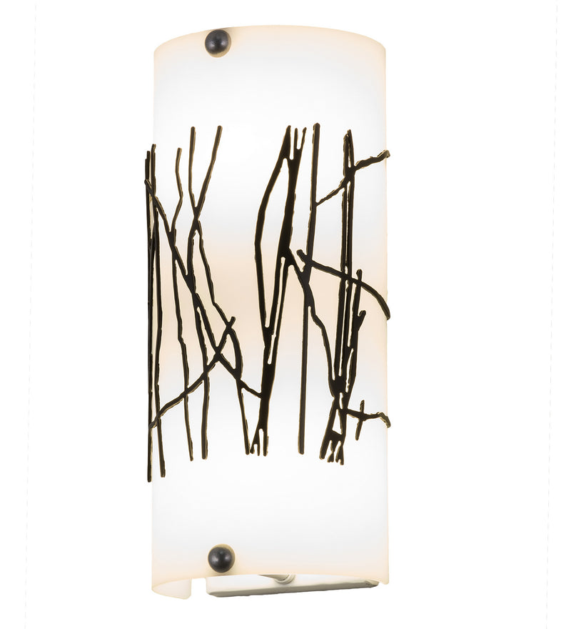Meyda Tiffany 159706 Two Light Wall Sconce, Timeless Bronze