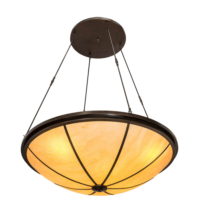 Meyda Tiffany 160070 Eight Light Pendant, Copper Vein