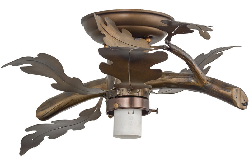 Meyda Tiffany 160235 One Light Pendant Hardware, Dark Burnished Antique Copper