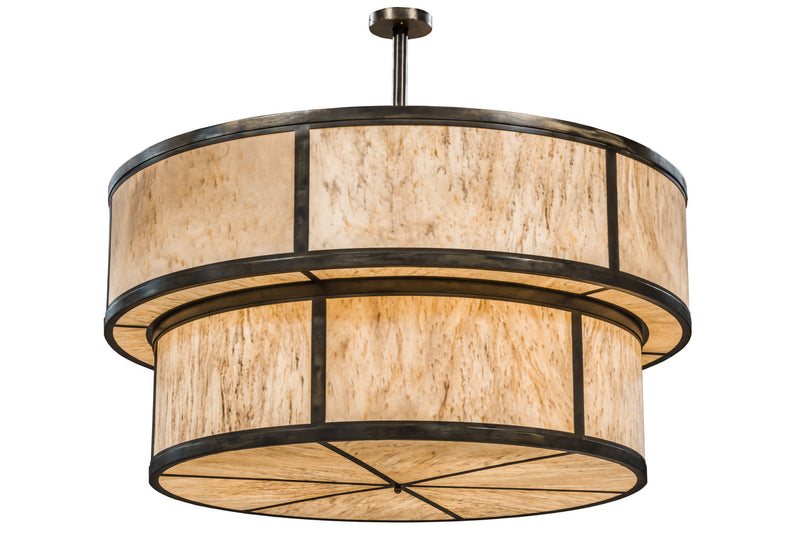 Meyda Tiffany 160369 18 Light Pendant, Light Burnished Antique Copper