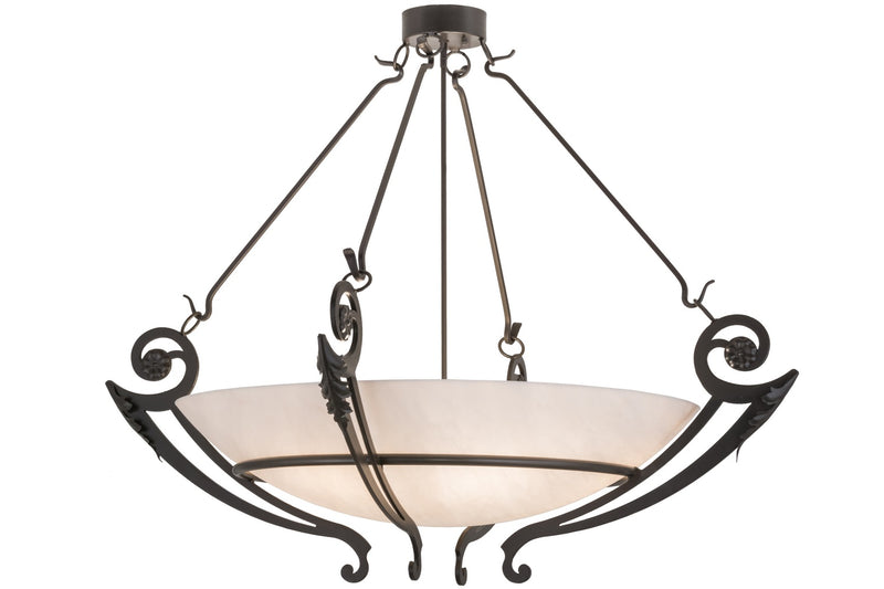 Meyda Tiffany 160402 Six Light Pendant, Timeless Bronze