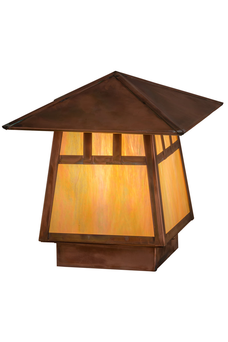Meyda Tiffany 160415 One Light Bar Mission Deck Light, Vintage Copper