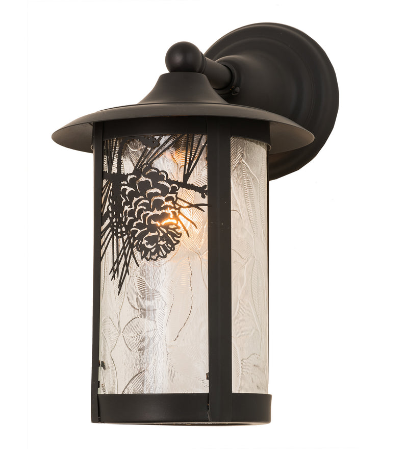 Meyda Tiffany 160585 One Light Wall Sconce, Black