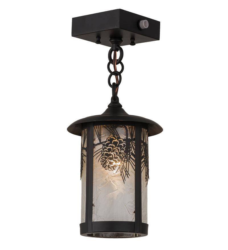 Meyda Tiffany 160633 One Light Mini Pendant, Solar Black