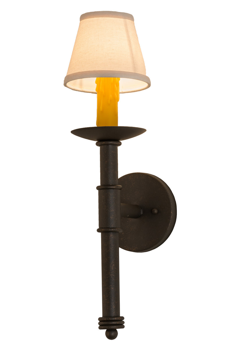 Meyda Tiffany 160719 One Light Wall Sconce, Oil Rubbed Bronze