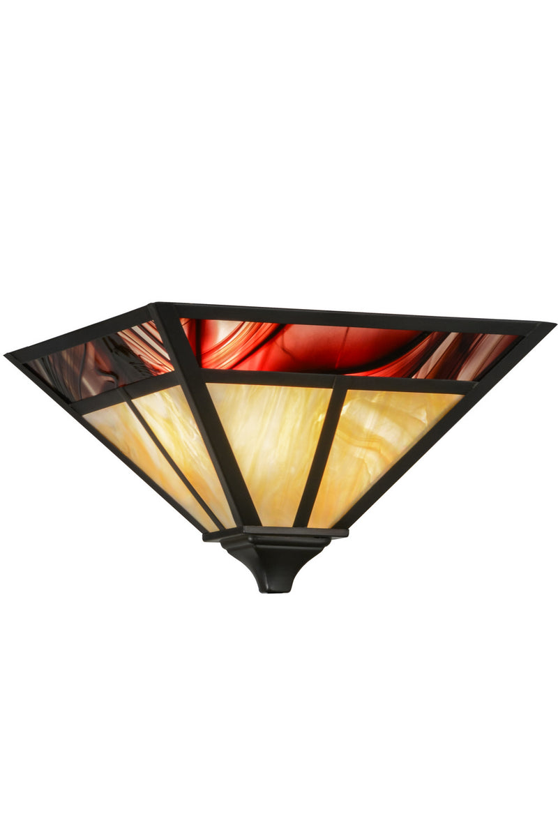 Meyda Tiffany 16087 Shade, Craftsman Brown