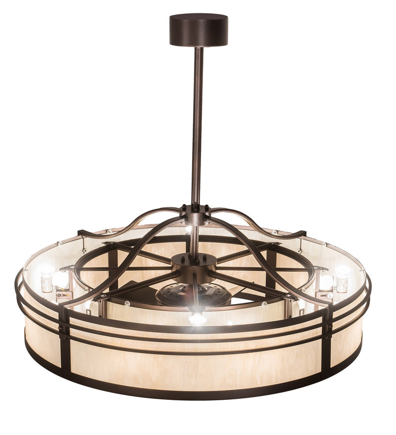Meyda Tiffany 160883 12 Light Chandel-Air, Custom,Mahogany Bronze
