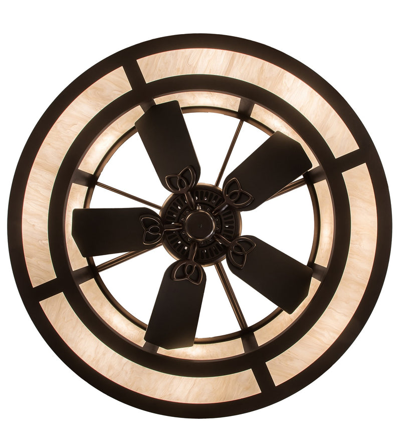 Meyda Tiffany 160883 12 Light Chandel-Air, Custom,Mahogany Bronze
