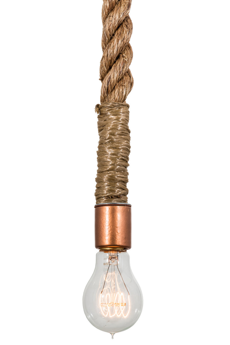 Meyda Tiffany 160905 One Light Mini Pendant, Transparent Copper