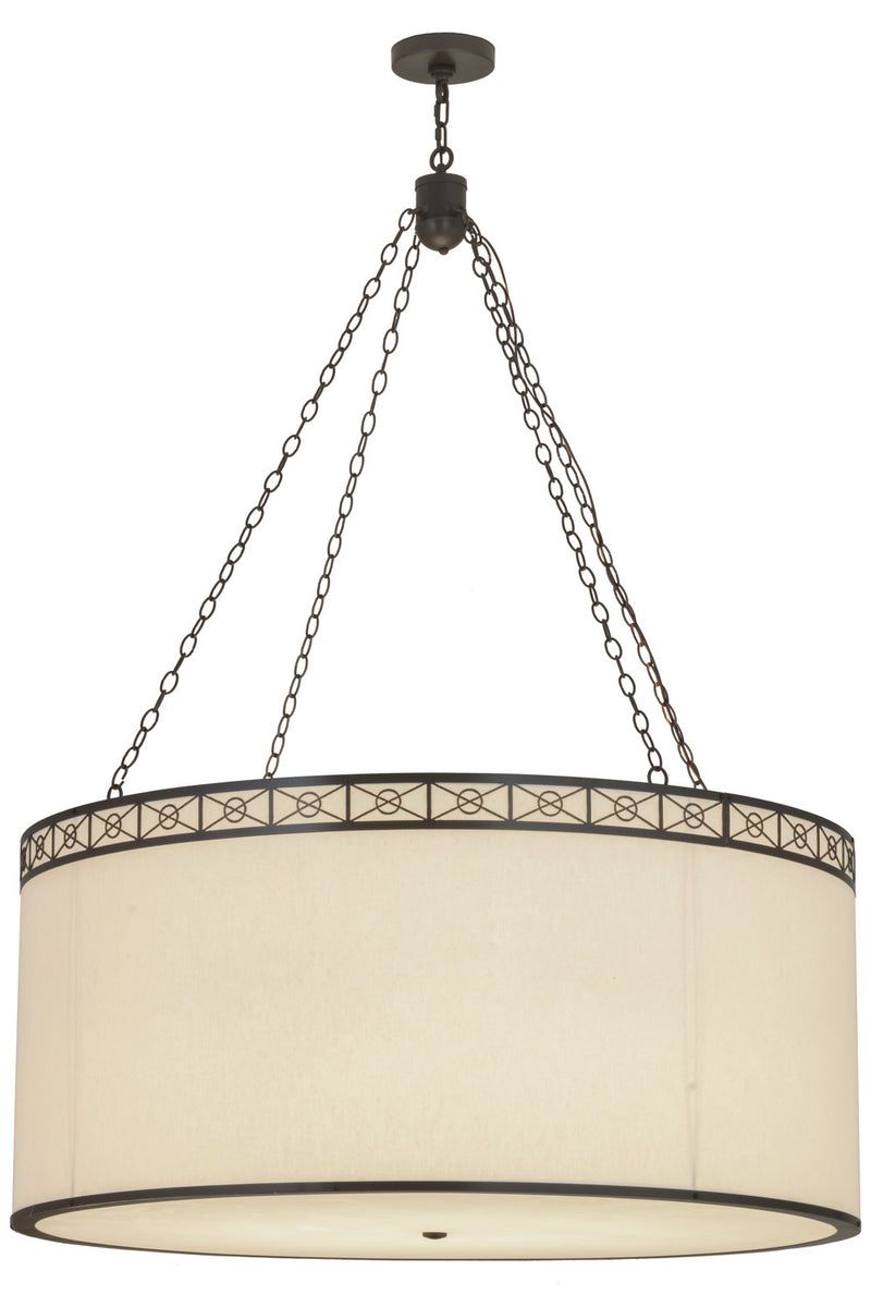 Meyda Tiffany 161031 Five Light Pendant, Timeless Bronze