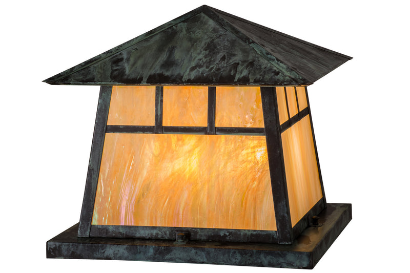 Meyda Tiffany 161316 Four Light Pier Mount, Verdigris
