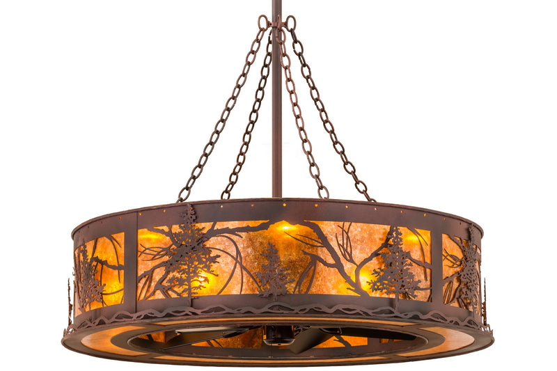 Meyda Tiffany 161486 16 Light Chandel-Air, Rust,Wrought Iron