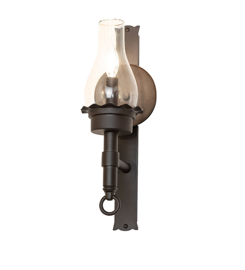 Meyda Tiffany 161544 One Light Wall Sconce, Oil Rubbed Bronze