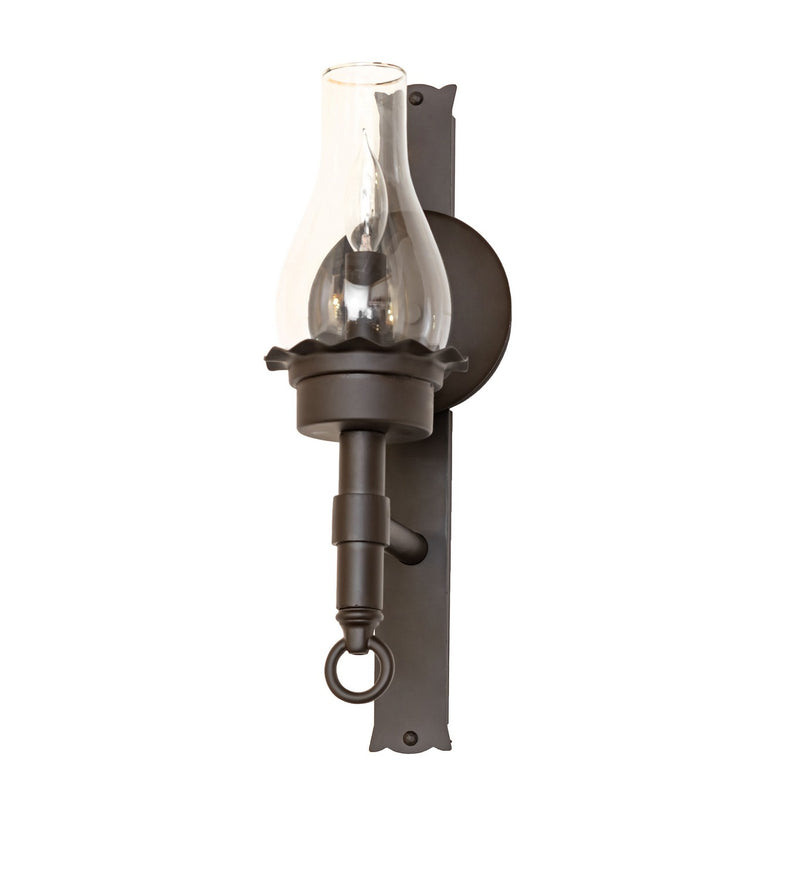 Meyda Tiffany 161544 One Light Wall Sconce, Oil Rubbed Bronze