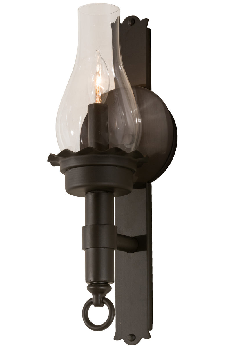 Meyda Tiffany 161544 One Light Wall Sconce, Oil Rubbed Bronze