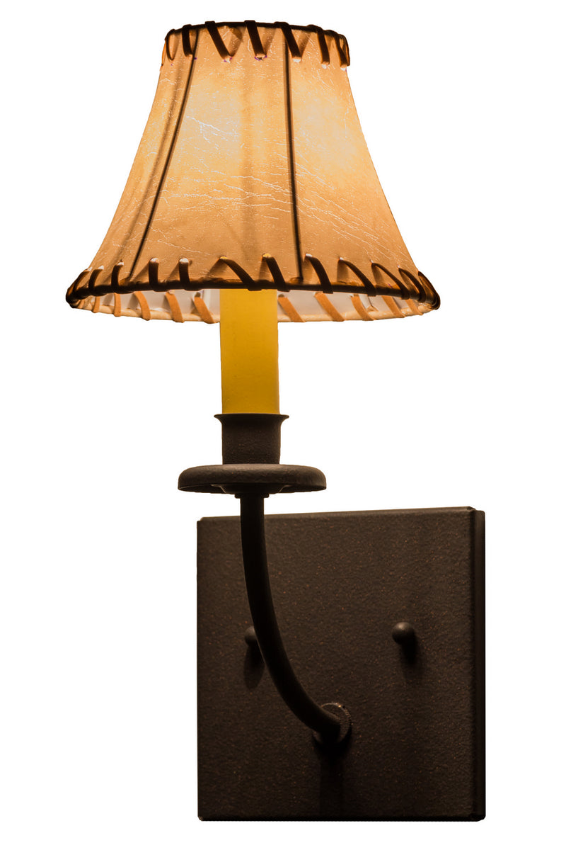 Meyda Tiffany 161672 One Light Wall Sconce, Dark Roast