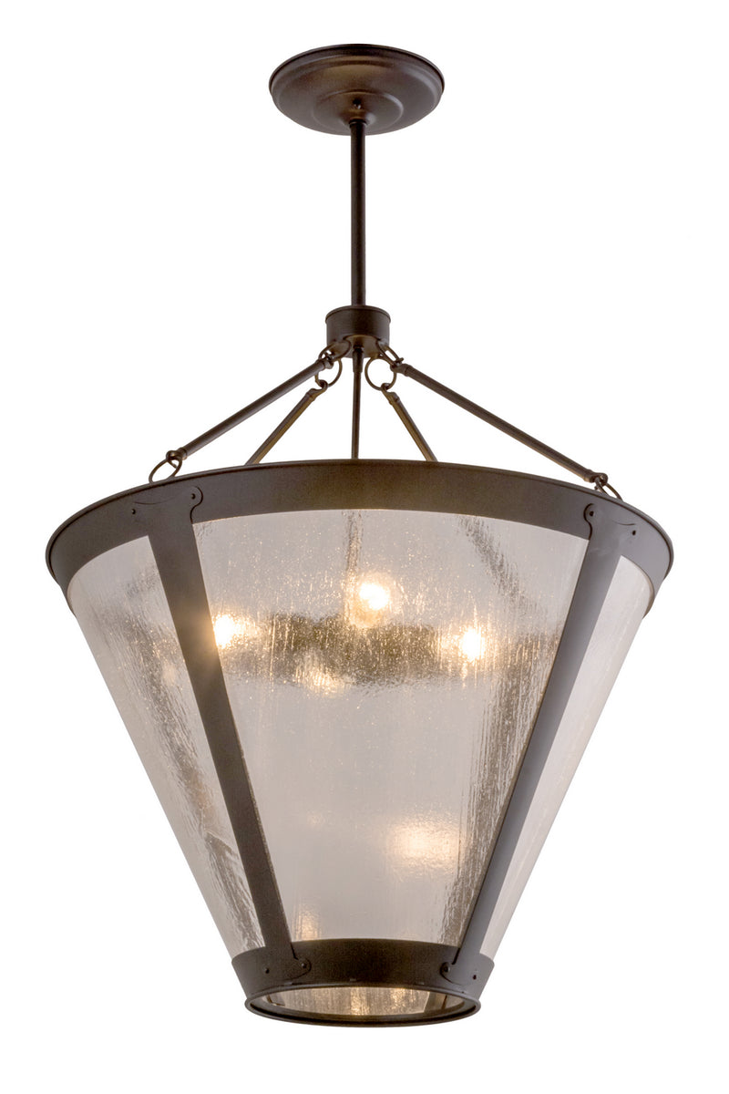 Meyda Tiffany 161879 Four Light Pendant, Black