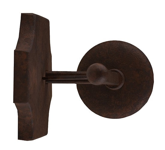 Meyda Tiffany 162458 One Light Wall Sconce, Rusty Nail