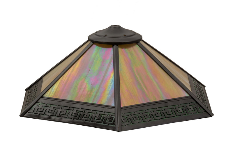 Meyda Tiffany 162466 Shade, Craftsman Brown