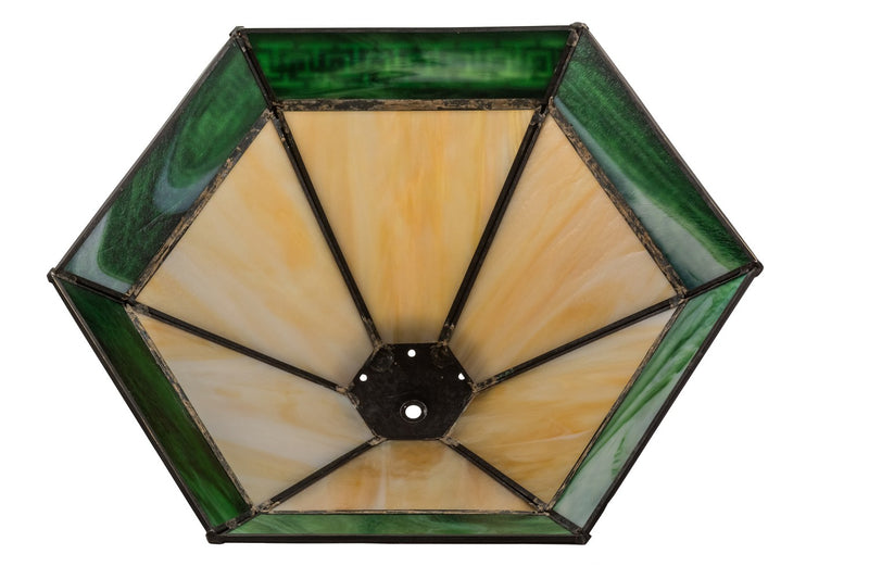 Meyda Tiffany 162466 Shade, Craftsman Brown