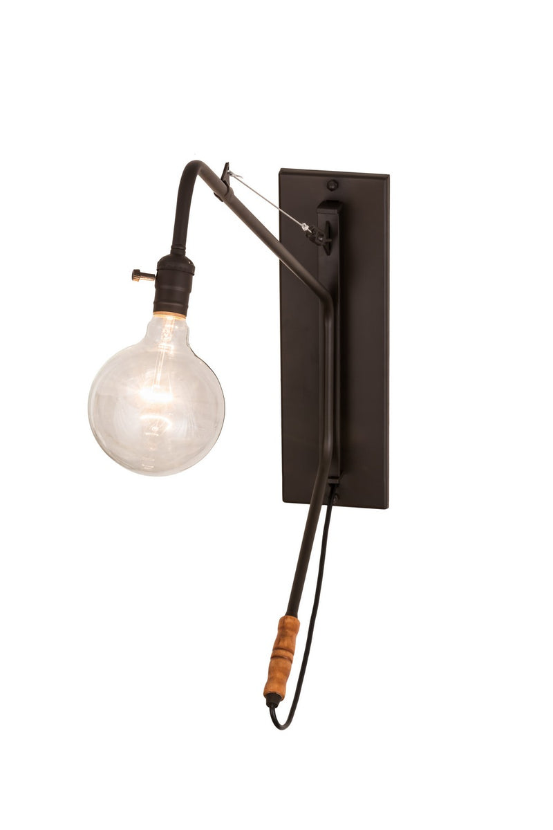 Meyda Tiffany 162527 One Light Wall Sconce, Oil Rubbed Bronze
