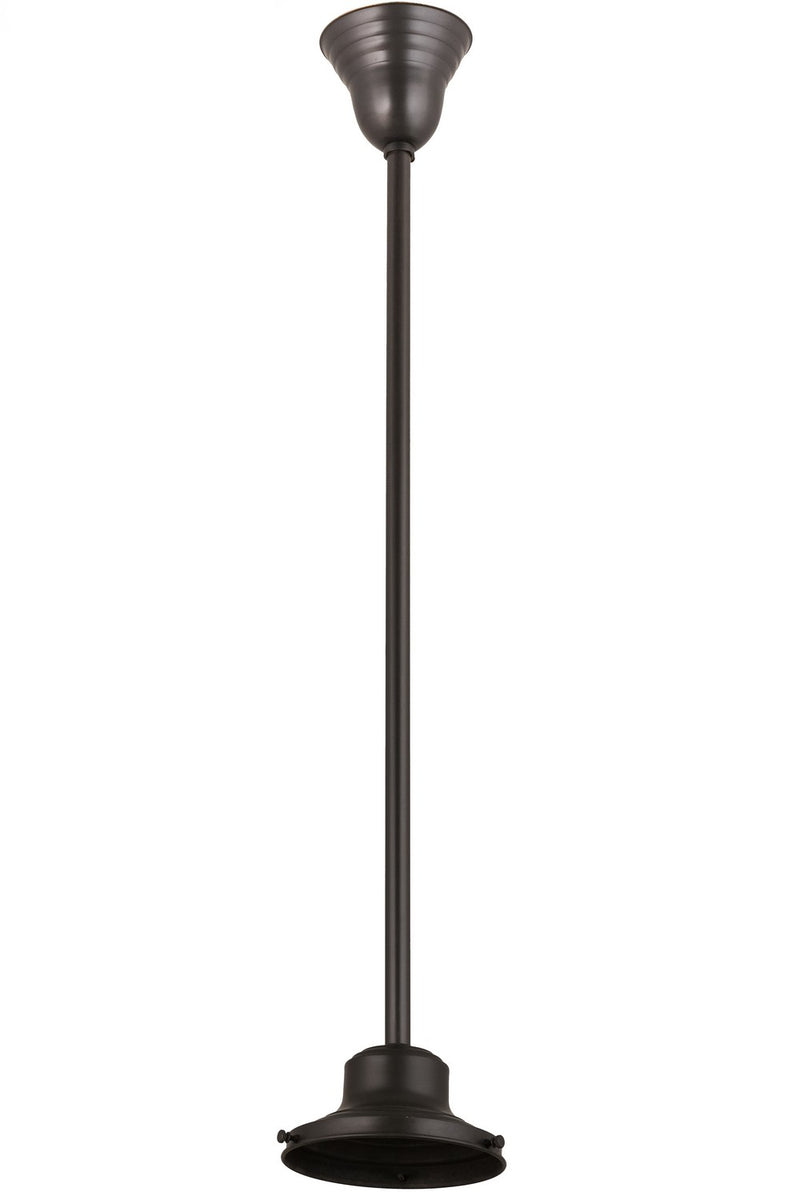 Meyda Tiffany 162604 One Light Pendant Hardware, Craftsman Brown