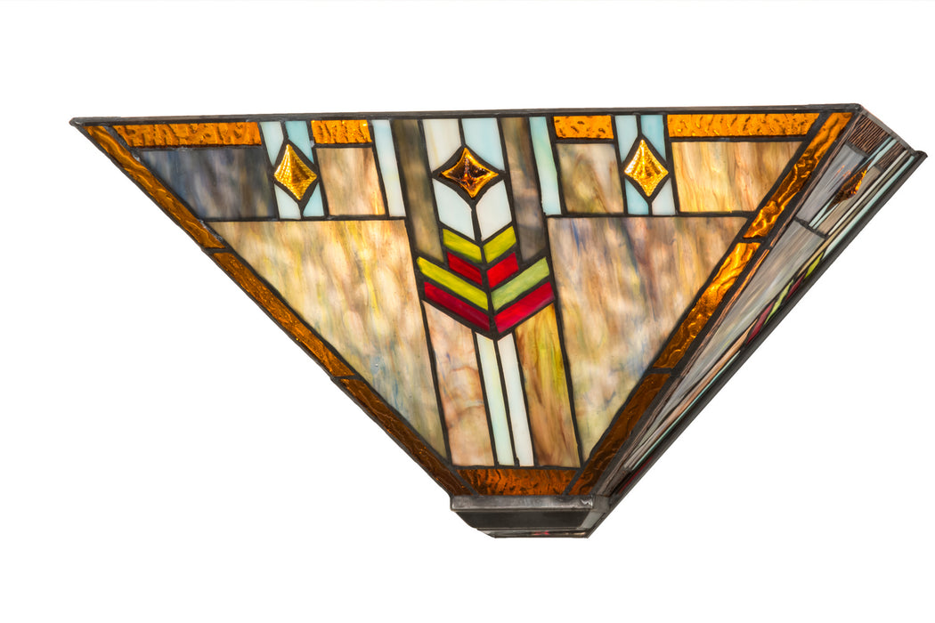 Meyda Tiffany 162689 Wall Sconce, Antique Copper,Burnished