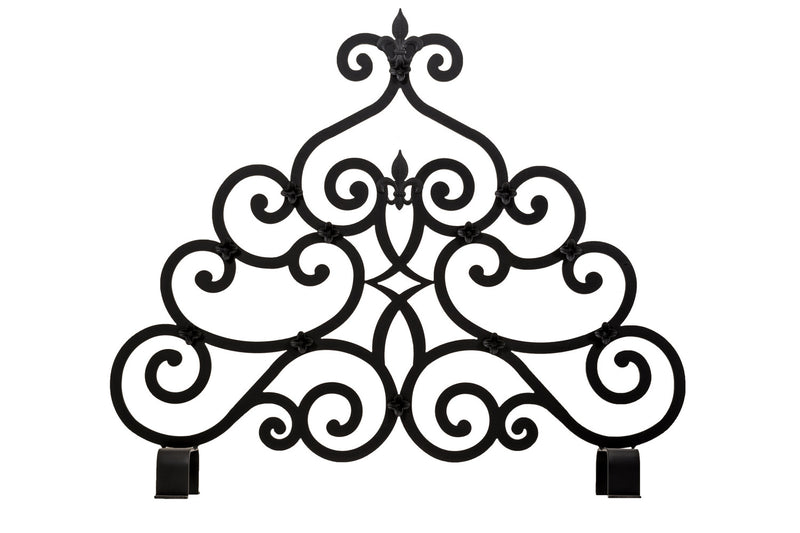 Meyda Tiffany 162817 Fireplace Screen, Blackwash