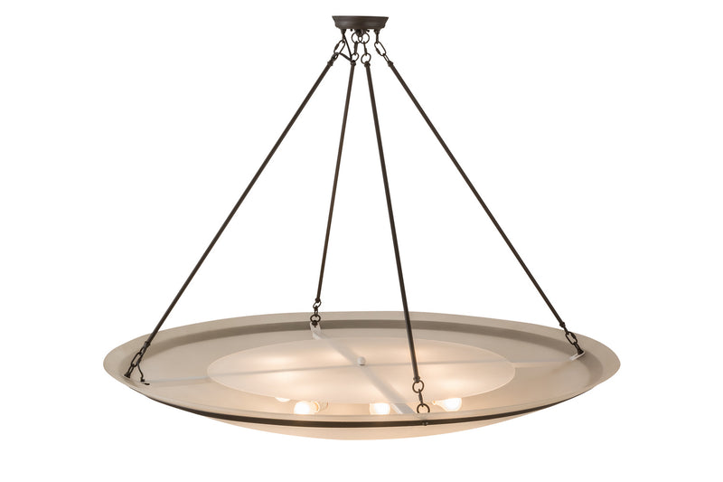 Meyda Tiffany 163033 Eight Light Pendant, Oil Rubbed Bronze