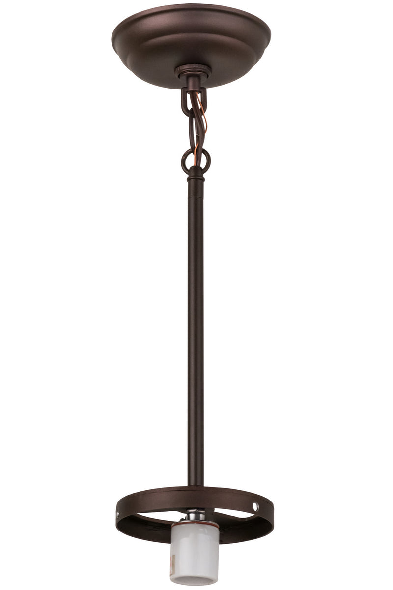 Meyda Tiffany 163149 One Light Pendant Hardware, Mahogany Bronze