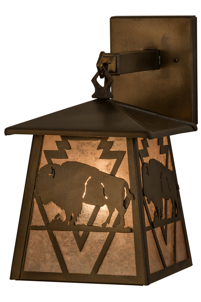 Meyda Tiffany 163245 One Light Wall Sconce, Antique Copper