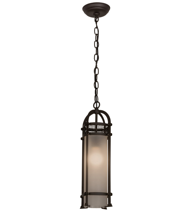 Meyda Tiffany 163247 One Light Mini Pendant, Oil Rubbed Bronze