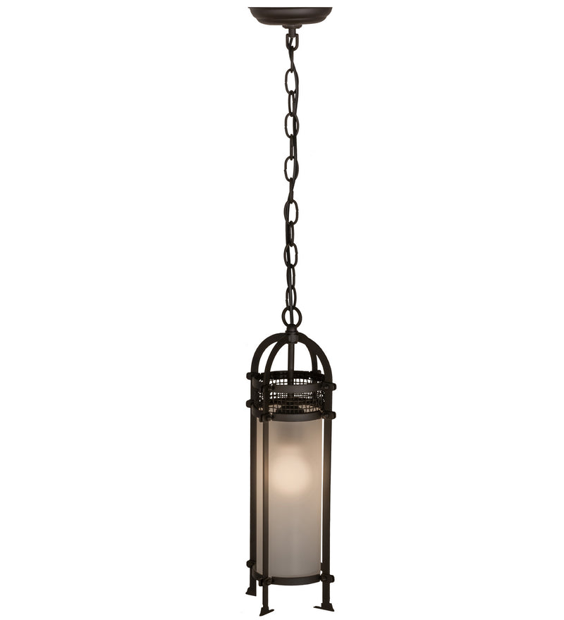 Meyda Tiffany 163247 One Light Mini Pendant, Oil Rubbed Bronze