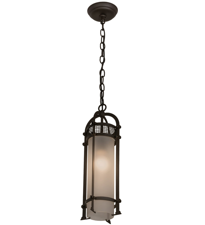 Meyda Tiffany 163247 One Light Mini Pendant, Oil Rubbed Bronze