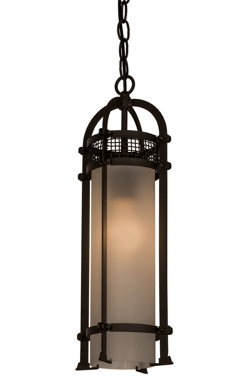 Meyda Tiffany 163247 One Light Mini Pendant, Oil Rubbed Bronze