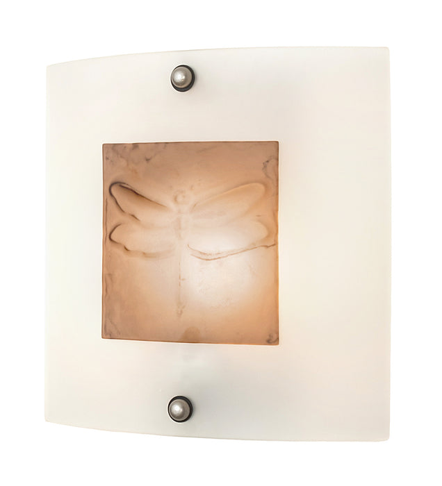 Meyda Tiffany 163785 One Light Wall Sconce, Nickel