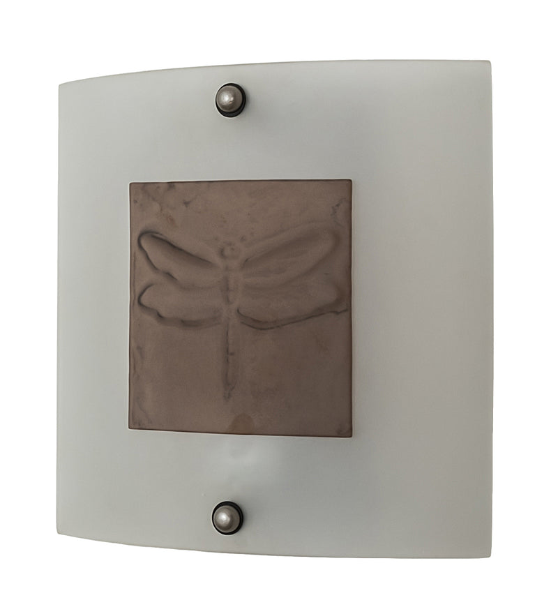 Meyda Tiffany 163785 One Light Wall Sconce, Nickel