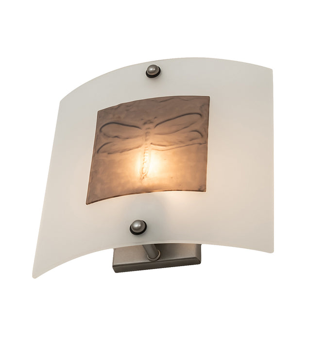 Meyda Tiffany 163785 One Light Wall Sconce, Nickel