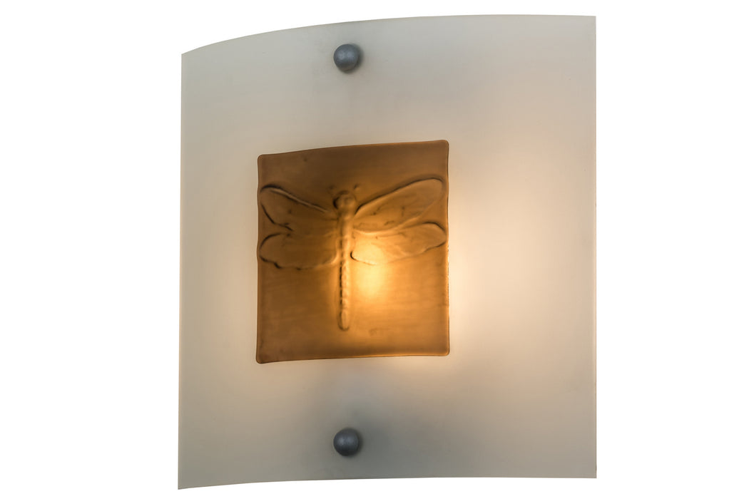 Meyda Tiffany 163785 One Light Wall Sconce, Nickel